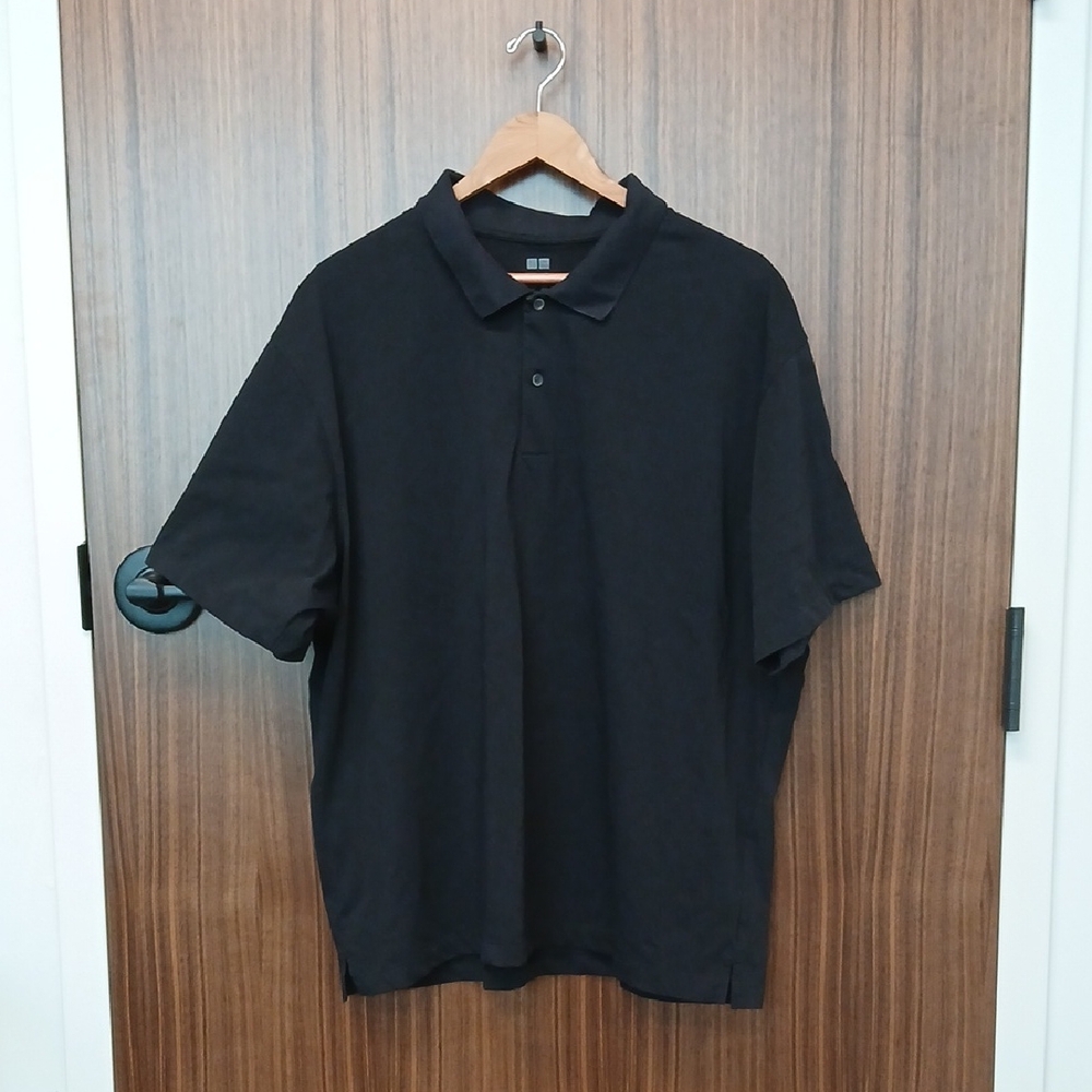 UNIQLO Black Polo Shirt SZ XXL
